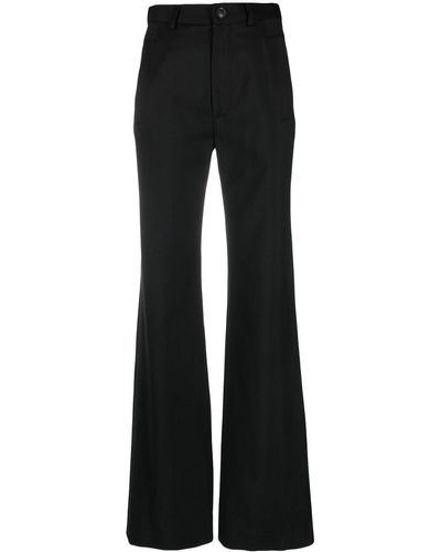 Vivienne Westwood Pantalones de vestir acampanados - Negro