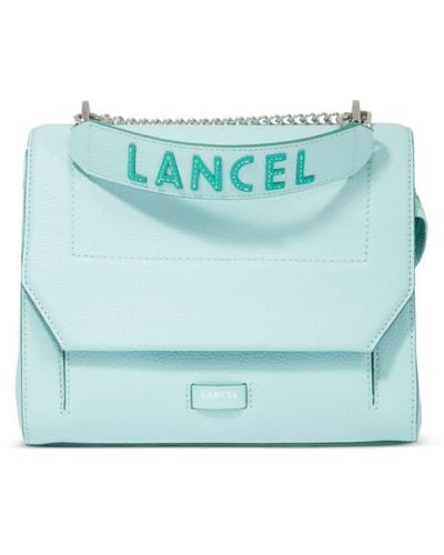 Lancel Medium Ninon De Flap Bag - Blue