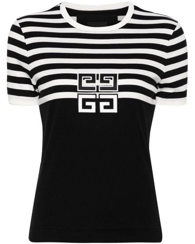 Givenchy Cropped T-shirt - Zwart