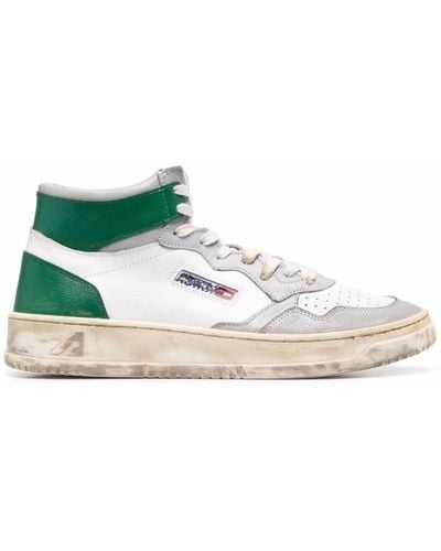 Autry Medalist Mid Sneakers - Green