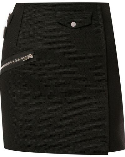 Yang Li Minifalda recta - Negro