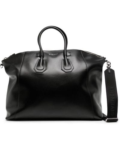 Givenchy Antigona Sport Leather Tote Bag - Black