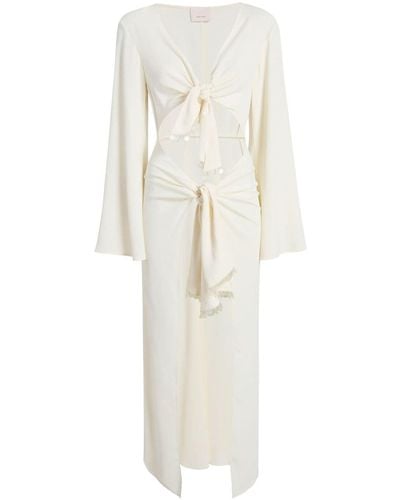 Cinq À Sept Talita Cut-out Maxi Dress - White