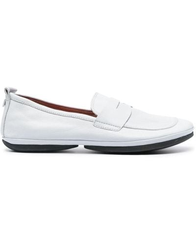 Camper Right Nina Leather Loafers - White