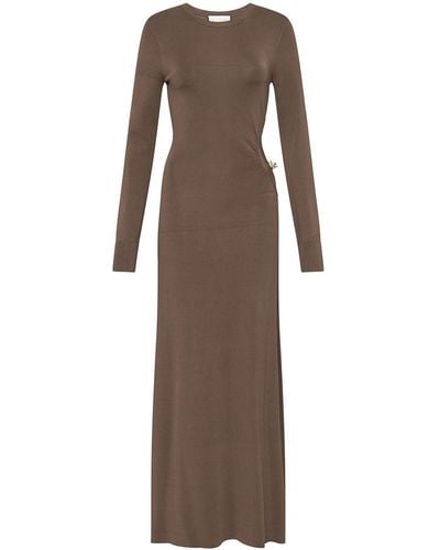 Rebecca Vallance Joan Knitted Dress - Brown