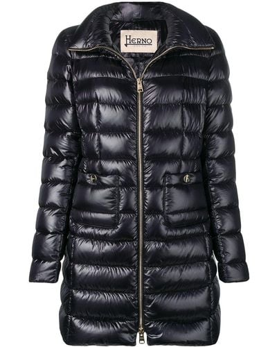 Herno Mid-length puffer jacket - Negro