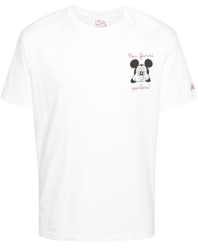 Mc2 Saint Barth X Disney 'mickey' Tシャツ - ホワイト