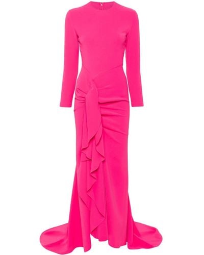 Solace London The Nia Maxi Dress - Pink
