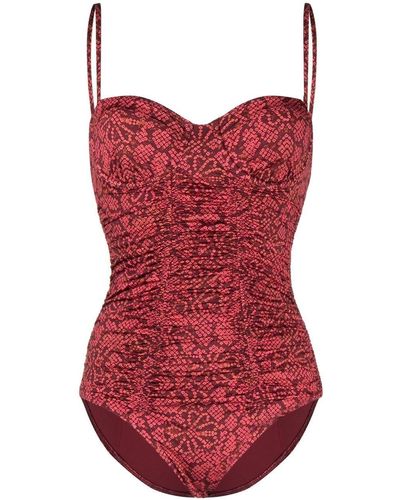 Ulla Johnson Bahia One-piece Swimsuit - Red