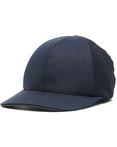 Sease Panelled-design Baseball Cap - Blue