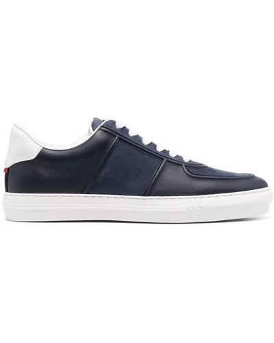 Moncler Low-top Lace-up Sneakers - Blue