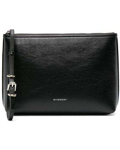 Givenchy Voyou レザーポーチ - ブラック