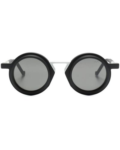 VAVA Eyewear Round-frame Sunglasses - Black