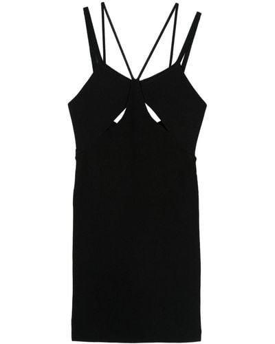 Ermanno Scervino Cut-out Mini Dress - Black