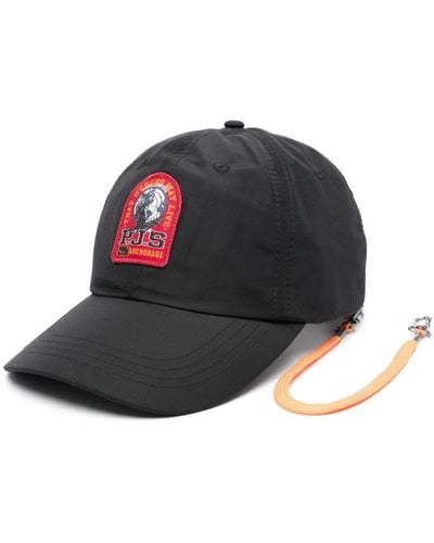 Parajumpers Cappello da baseball con applicazione - Nero