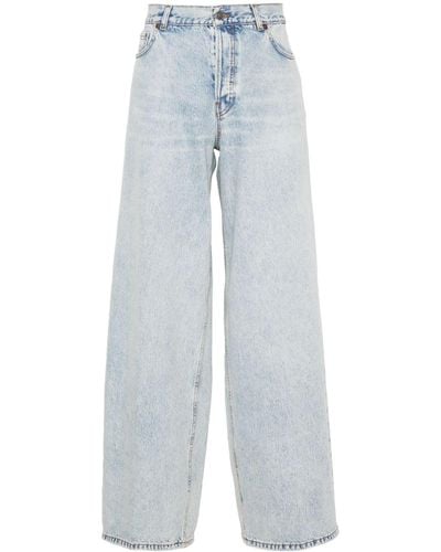 Haikure Jeans mit weitem Bein - Blau