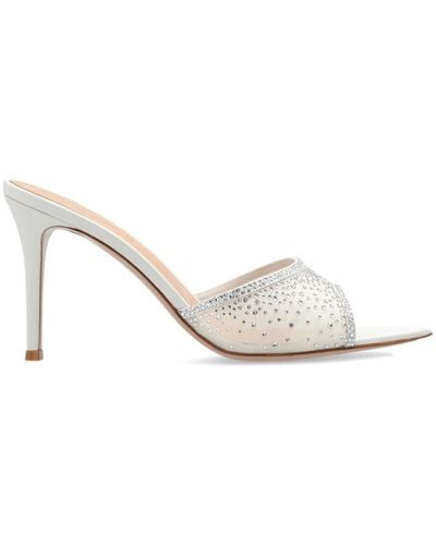 Gianvito Rossi Rania 85mm leather sandals - Weiß