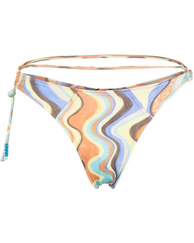 Jacquemus Slip bikini con stampa - Bianco