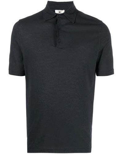KIRED スリムフィット ポロシャツ - ブラック