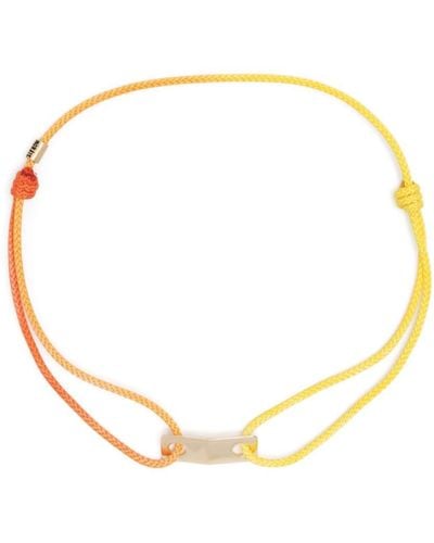 Luis Morais 14kt Yellow Gold Cord Bracelet - Natural