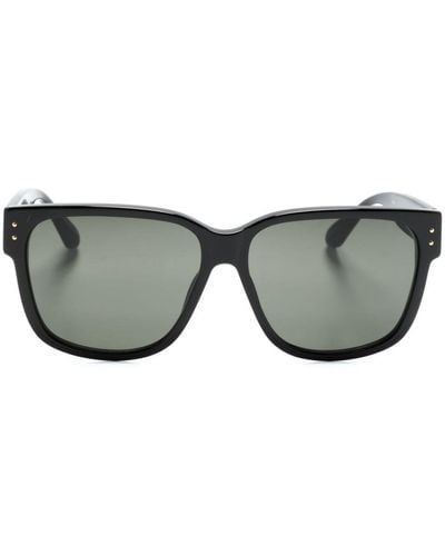 Linda Farrow Deni D-frame Sunglasses - Grey