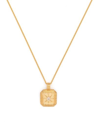 Missoma June Birthstone Pendant Necklace - Metallic