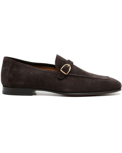 Tom Ford Leather Loafers - Black