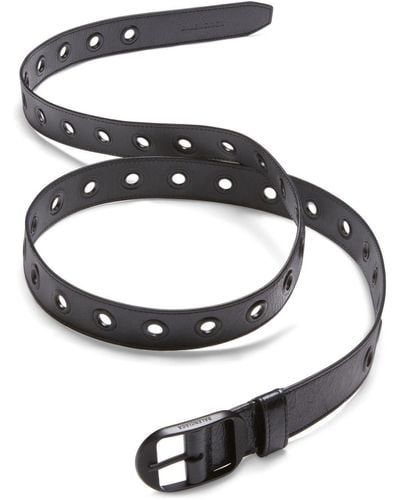 Balenciaga Le Cagole Leather Belt - Metallic
