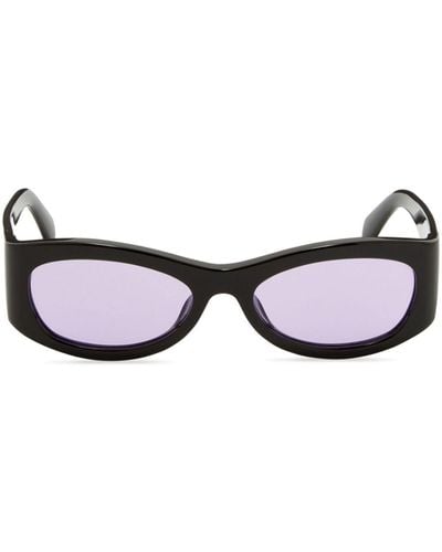 Ambush Bernie Rectangular-frame Sunglasses - Brown