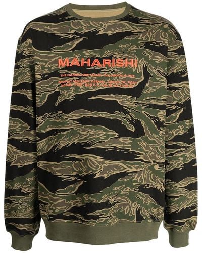 Maharishi sweatshirt sale sale