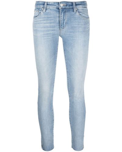 AG Jeans Jean Legging Ankle à coupe skinny - Bleu