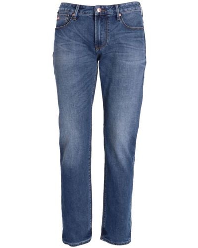 Emporio Armani J06 Slim-cut Jeans - Blue