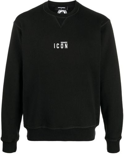 DSquared² Small Icon Logo Sweatshirt - Black