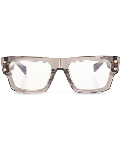 BALMAIN EYEWEAR Square-frame Sunglasses - Brown