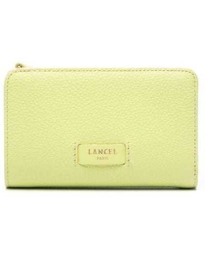 Lancel Ninon Leather Wallet - Yellow