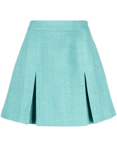 We Are Kindred Tweed Rok - Blauw