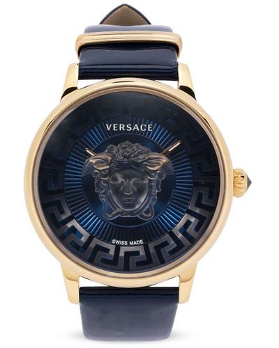 Versace メドゥーサ アルケミー 38mm 腕時計 - ブルー