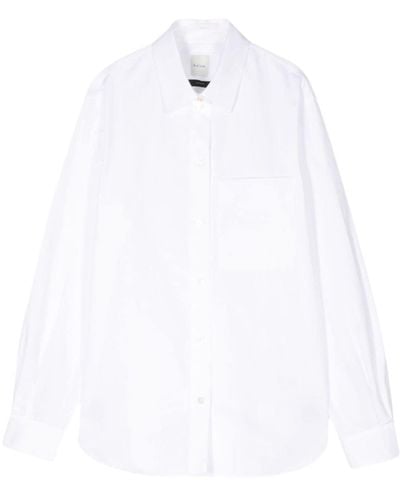 Paul Smith Camisa de popelina - Blanco