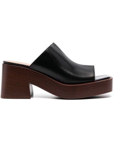 Tod's Leather Mules - Brown