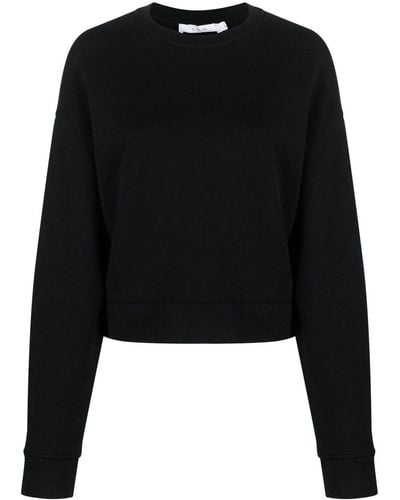 IRO Logo-print Cotton Sweatshirt - Black