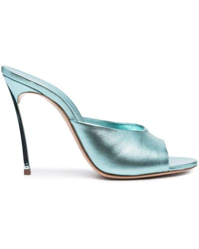 Casadei Mules Blade 100mm - Blu