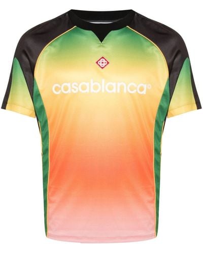 Casablancabrand Camiseta con logo y efecto degradado - Multicolor