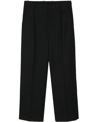 BOTTER Pleat-detail tailored trousers - Negro