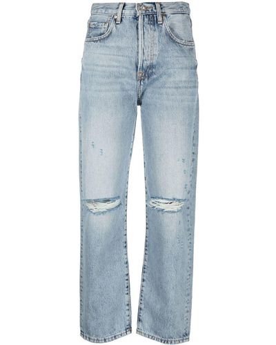 Liu Jo Straight Jeans - Blauw