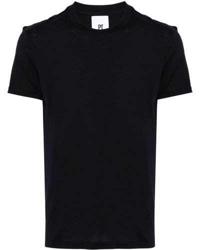 PT Torino ライトウェイト Tシャツ - ブラック