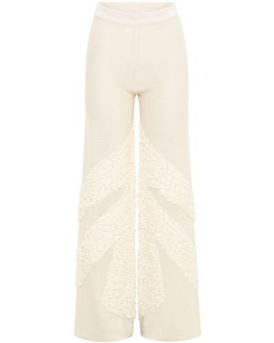 Dion Lee Monstera Textured Trousers - Natural