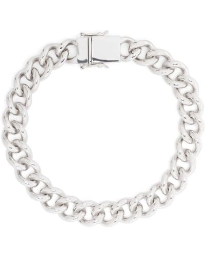 Tom Wood Bracciale Lou in argento sterling - Bianco