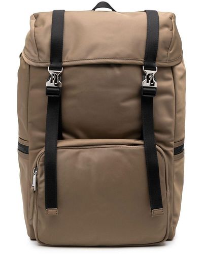 Furla Foldover-top Buckled Backpack - Brown