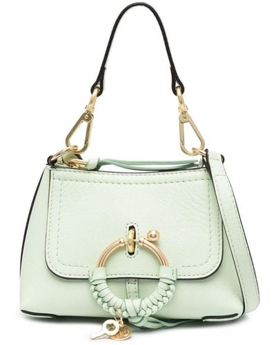 See By Chloé Joan Leather Tote Bag - Metallic
