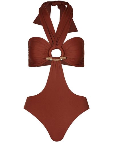 Johanna Ortiz Sacred Valley Cut-out Swimsuit